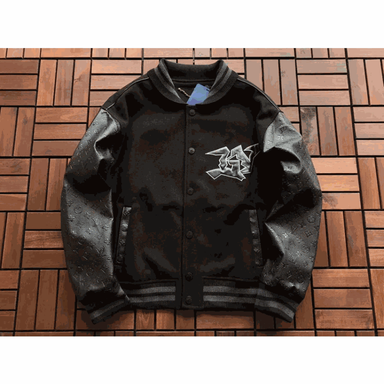 LV Monogram Black Leather Base