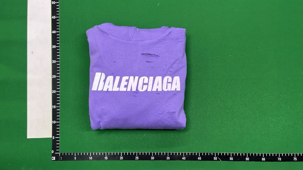 Distressed Green Hoodie with White Logo - Ripped Design [7 styles] -4