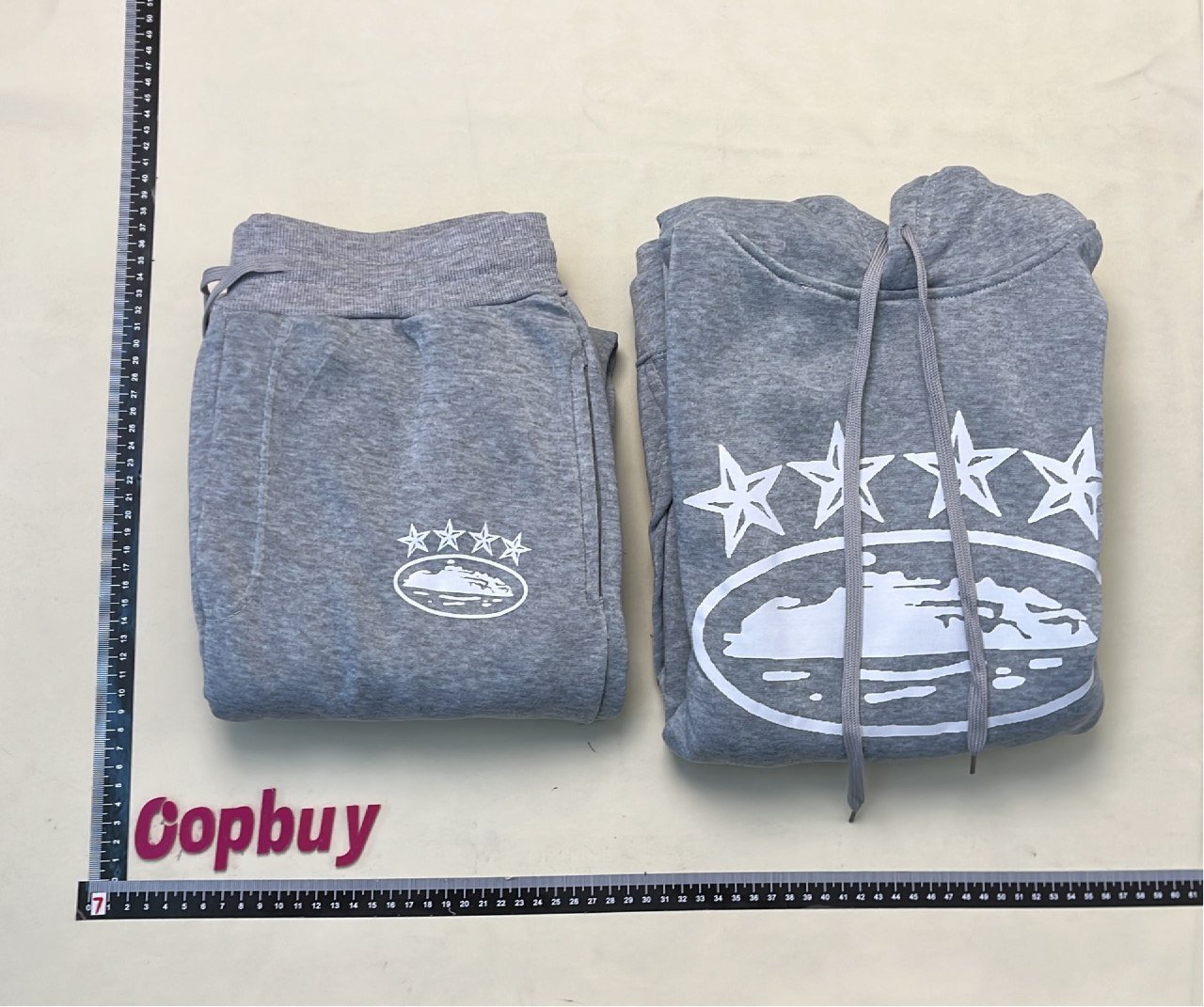 Black Ship Logo Hoodie and Pants Set [22 styles] -3