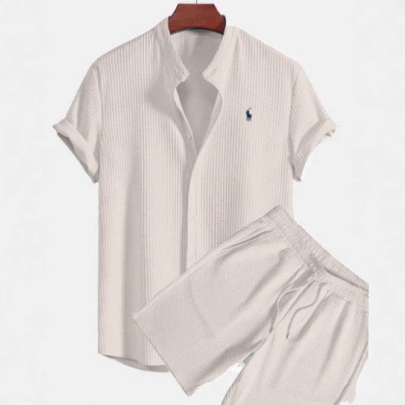 Ralph Lauren Polo Short Sleeve Shirt & Shorts Set [5 styles -3
