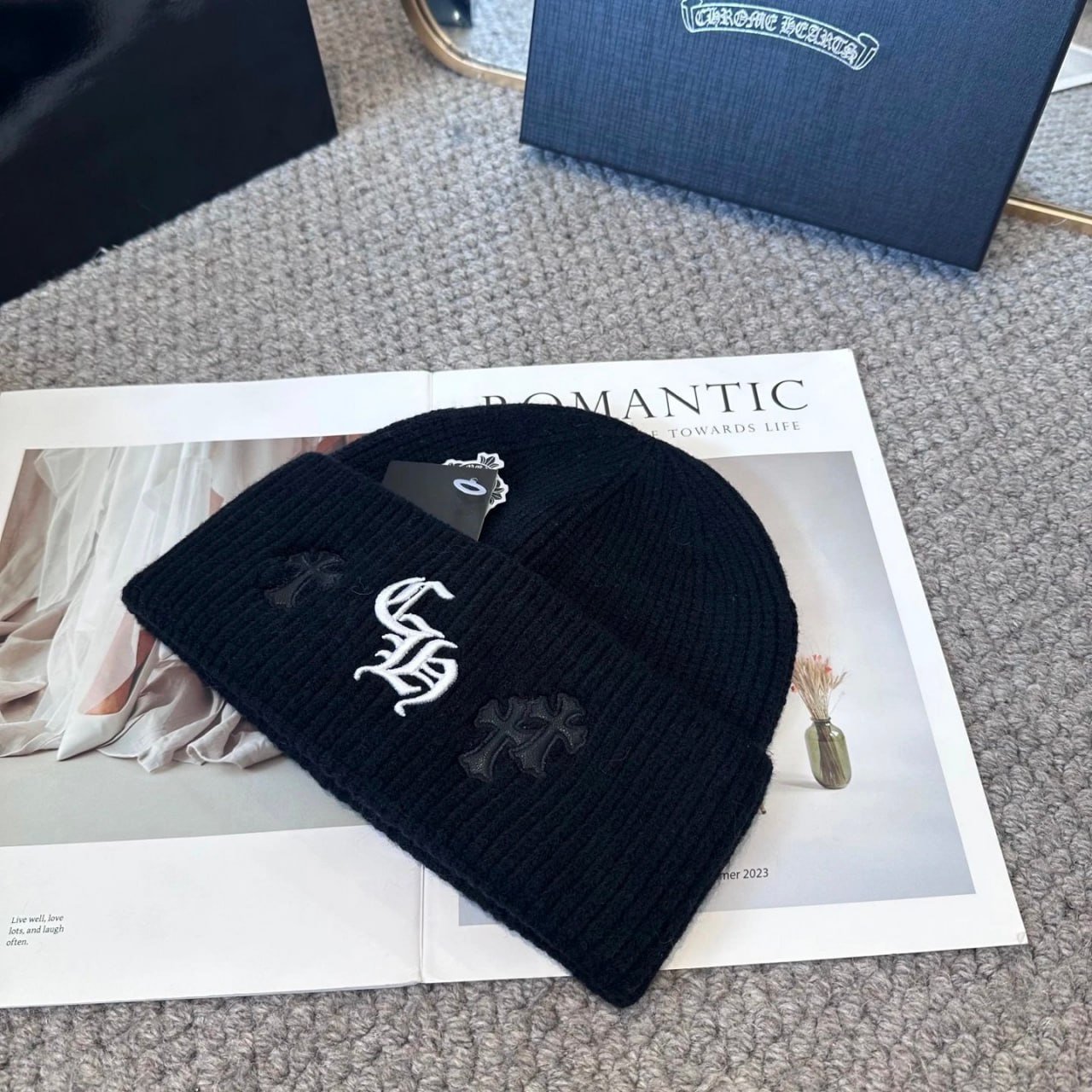  Chrome Hearts Cross Beanie [27 styles] -2
