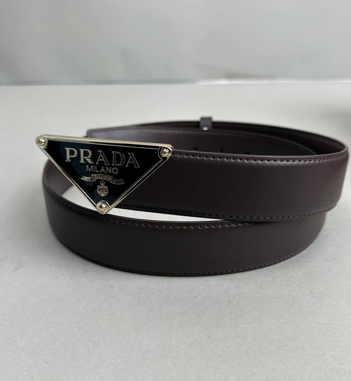 Prada Triangle Logo Belt [6 styles] -2