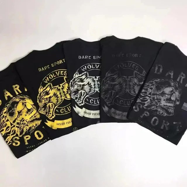 Darc Sport Wolves Forever Oversized Short Sleeve T-Shirt [40 styles] -3