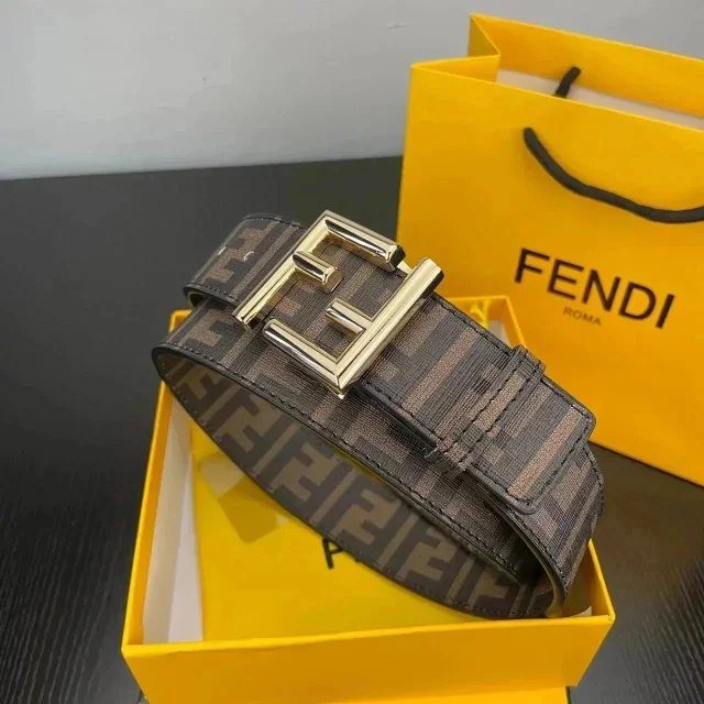  Fendi FF Logo Belt [40 styles] -3