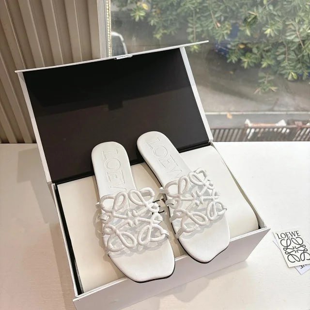 LOEWE Anagram Slide Sandals [3 styles] -3
