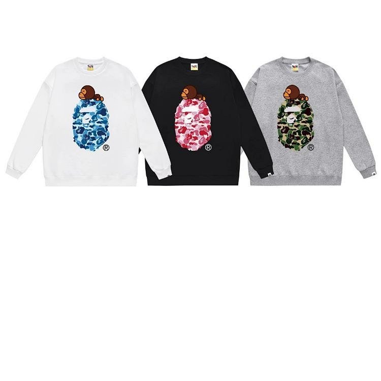 Printed Terry Crewneck Sweatshirt -4