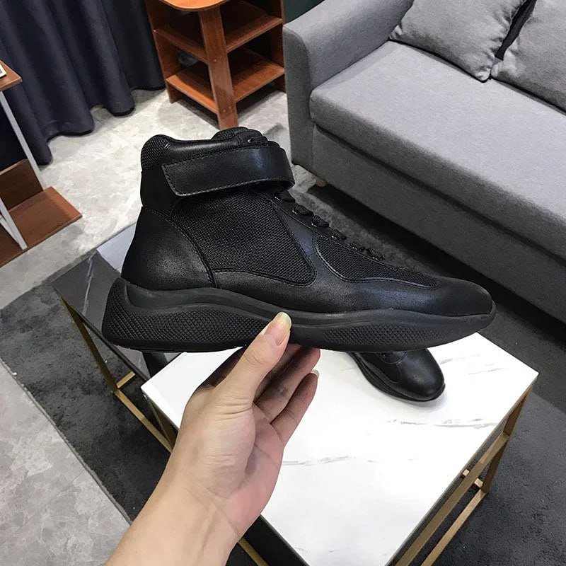 Prada America's Cup Shoes High-Top Sneakers -2