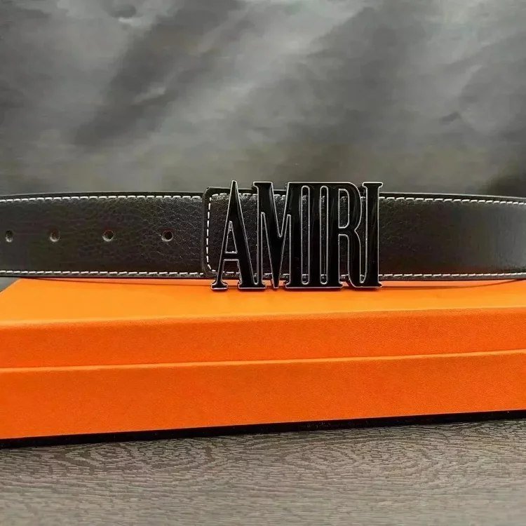AMIRI Fashionable simple belt（10+styles) -3