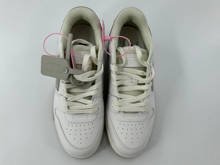 Off-White x Nike Air Jordan 1 High OG Black White  Shoes -4