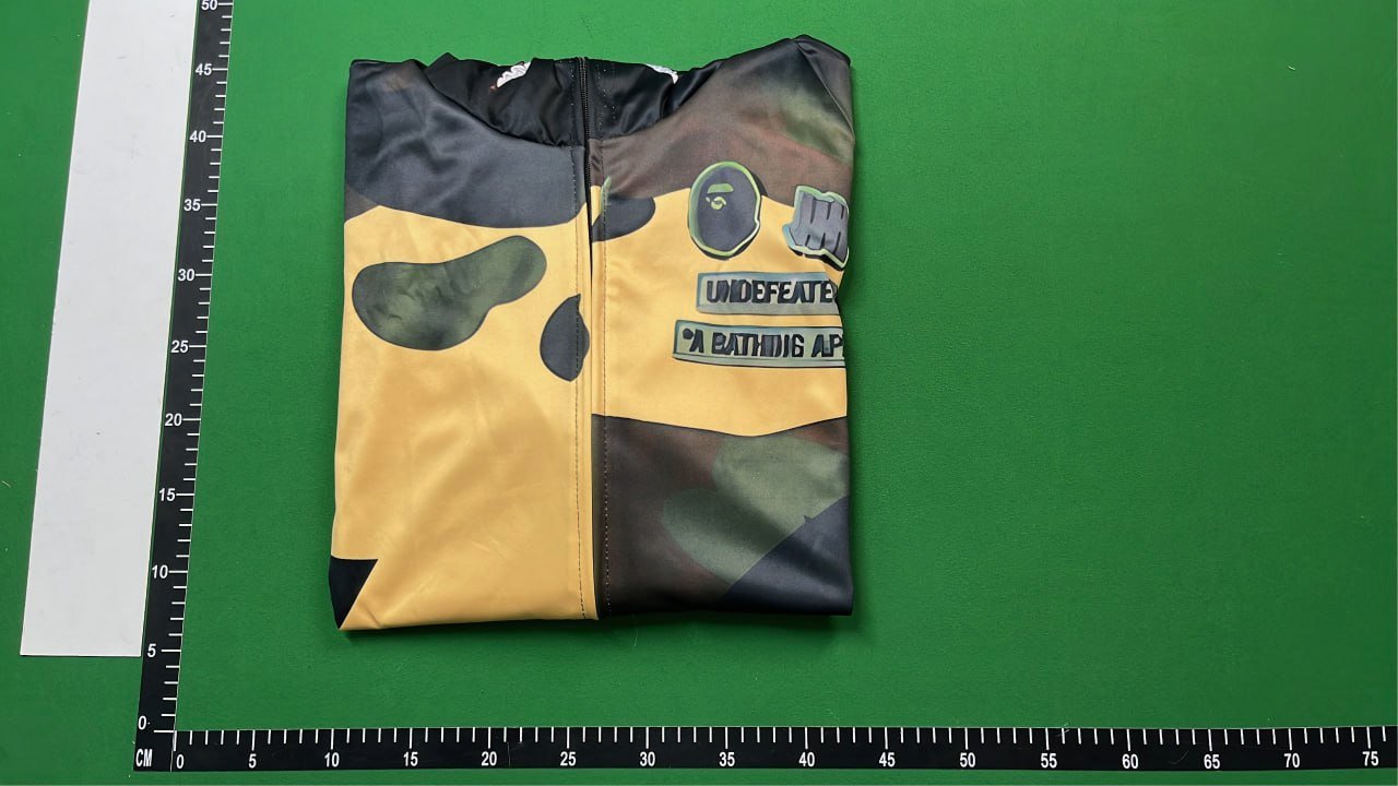 BAPE Shark Hoodie Camouflage Zip-Up Sweatshirt  -2