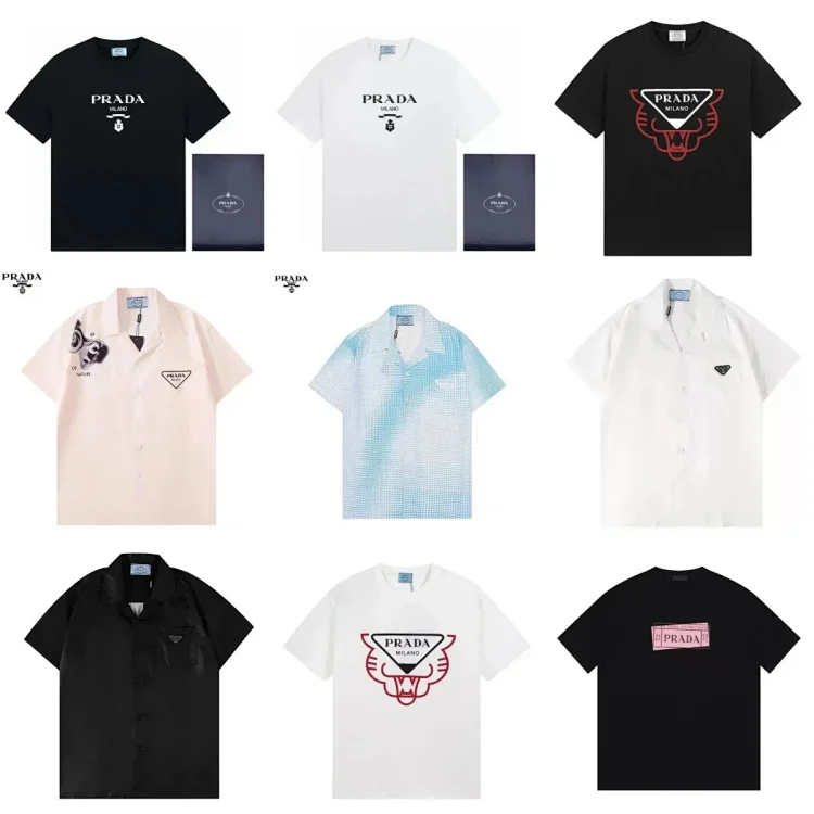 Prada Logo T-Shirt [38 styles]
