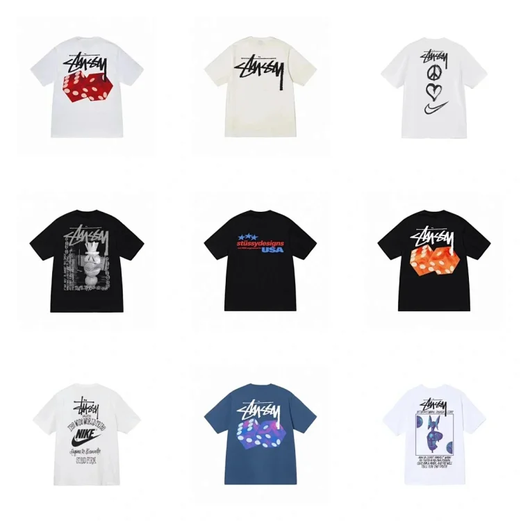 Stussy Dice & Logo T-Shirt
