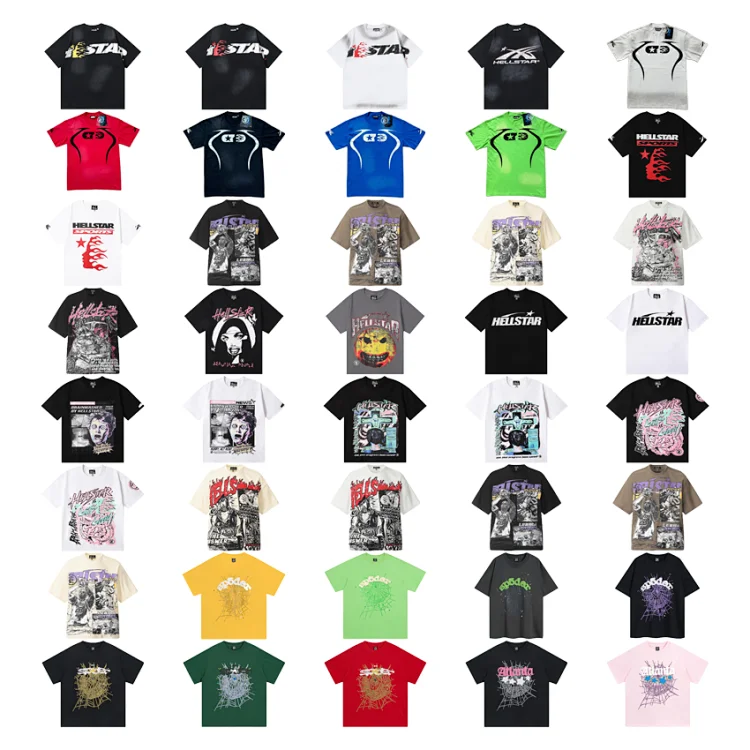Hellstar Sp⑤der T-shirts