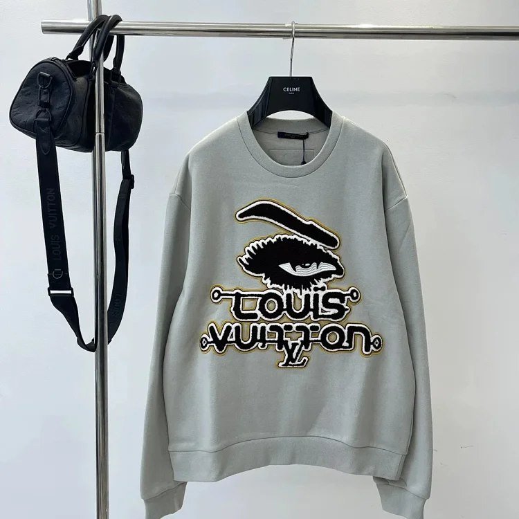 Louis Vuitton LV Eagle Eye Embroidery Crewneck Pullover （23 styles) -2