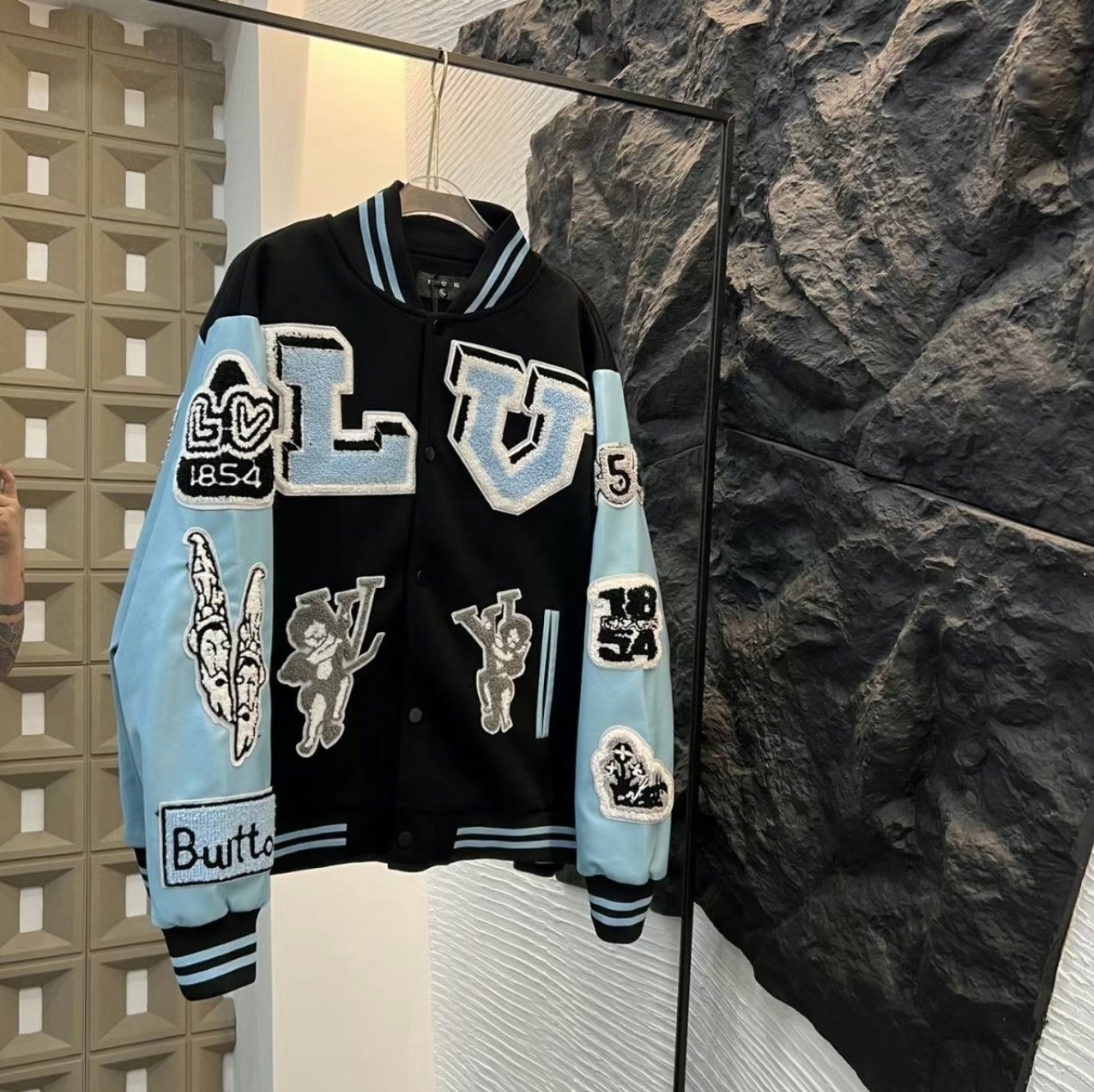 Louis Vuitton Windbreaker Baseball Jacket -4