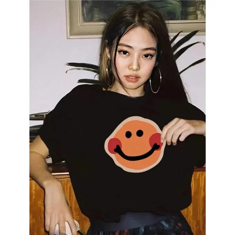 smiling face TEE