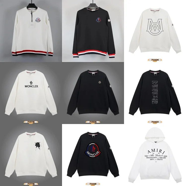 Moncler New Fashion Round Neck Comfortable Sweatshirt -2