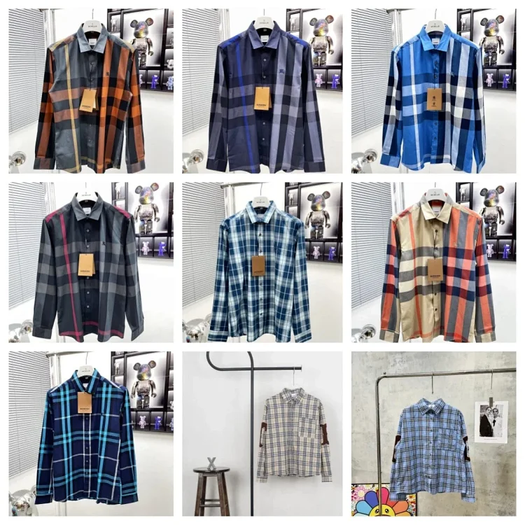 BURBERRY Check Print Shirt [13