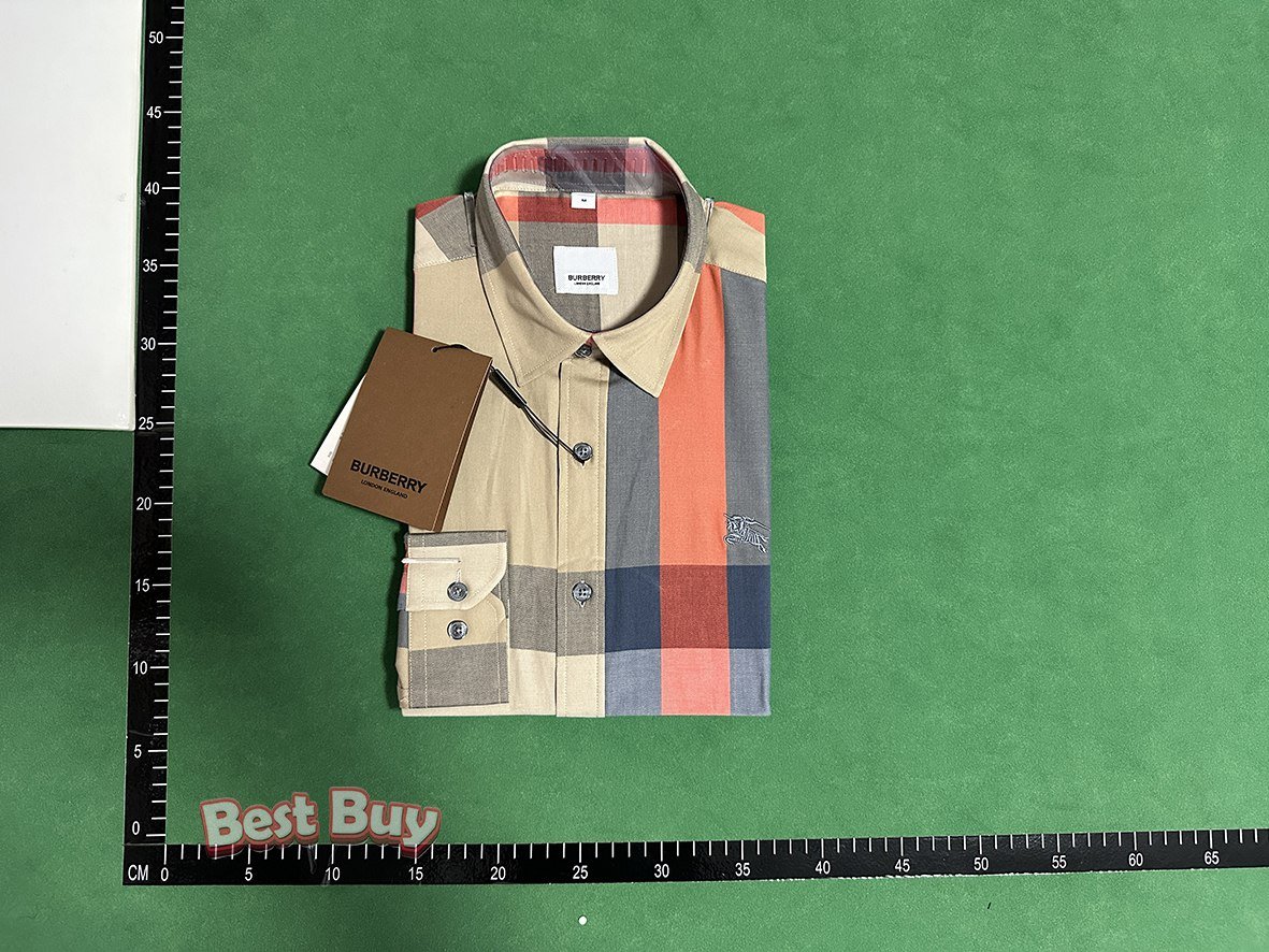 BURBERRY Check Print Shirt [13 styles] -4