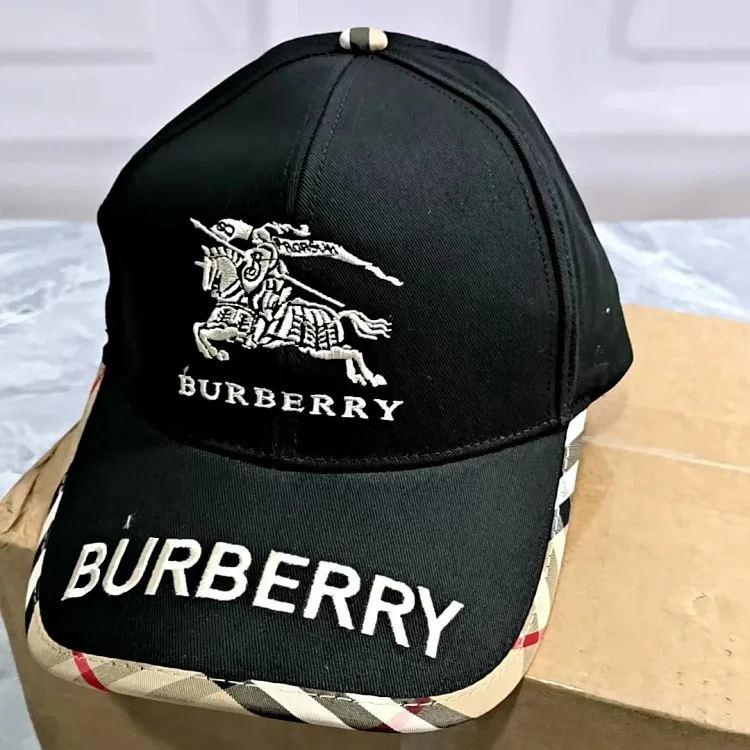 Burberry Equestrian Knight Cap