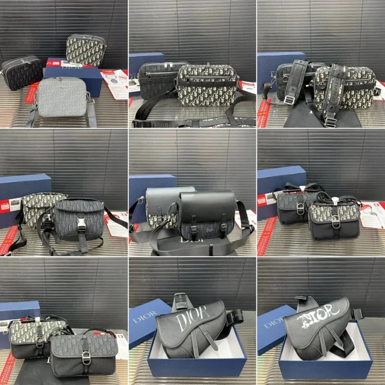 Dior Oblique Saddle Bags [40 s