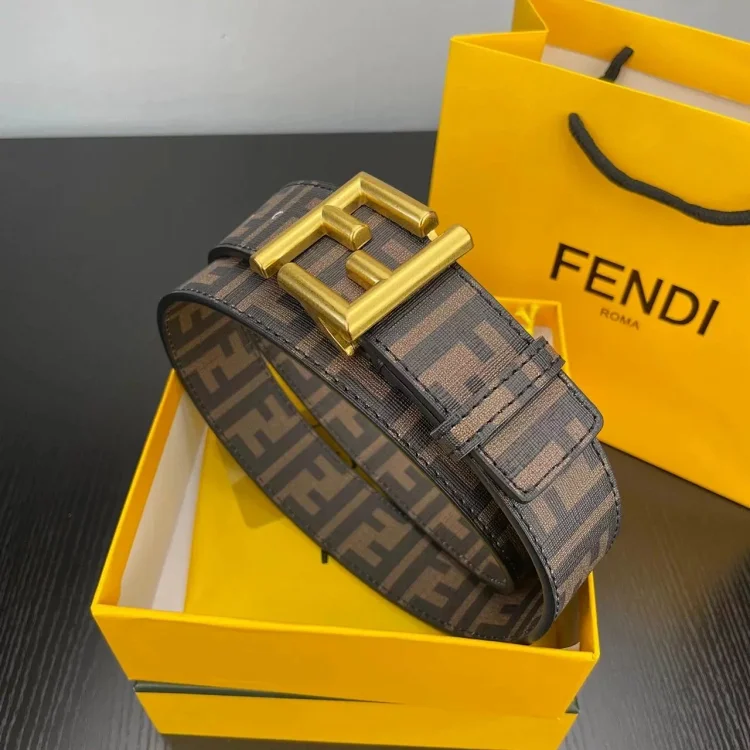 Fendi FF Canvas Belt [40 style