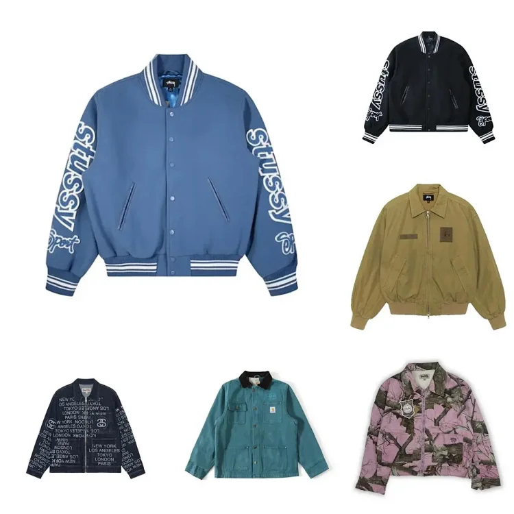 Stussy Varsity Bomber
