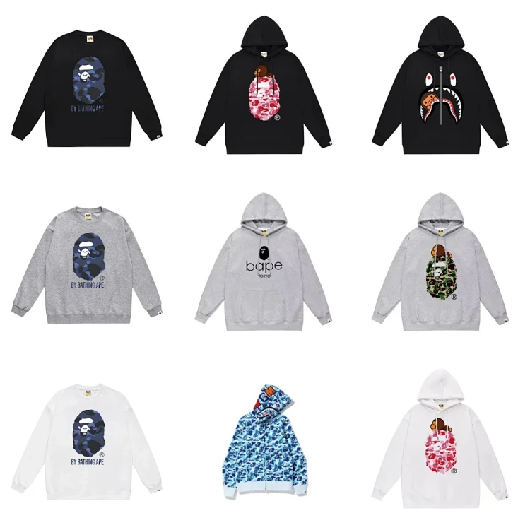 BAPE Ape Head HoodiesSweaters 