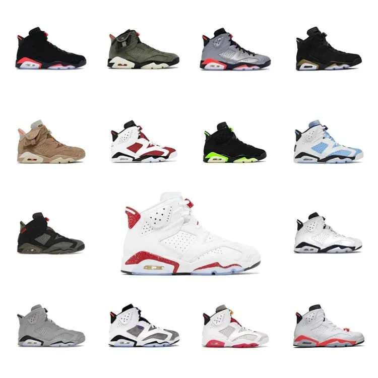  Nike Air Jordan 6 Sneakers [1