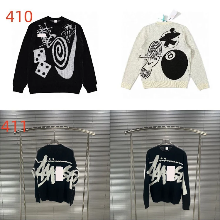 Stussy Stock Logo Knit Sweater