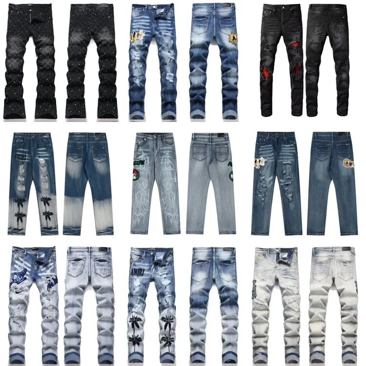 AMIRI Distressed Denim Jeans [