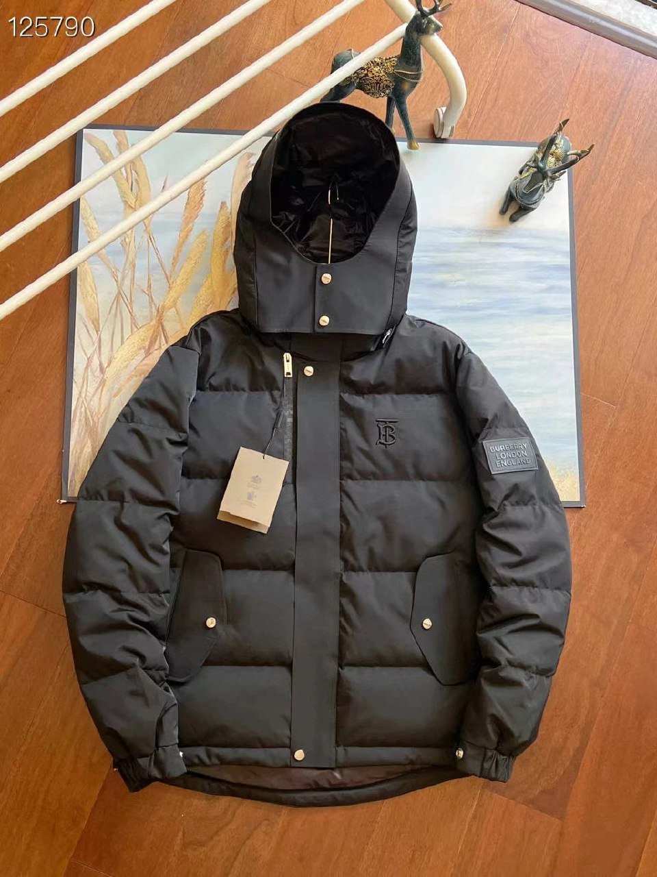 Burberry Hooded Puffer Jacket [4 styles] -3