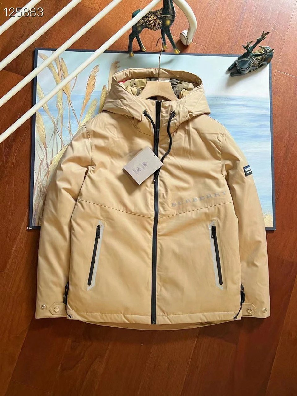 Burberry Hooded Puffer Jacket [4 styles] -4