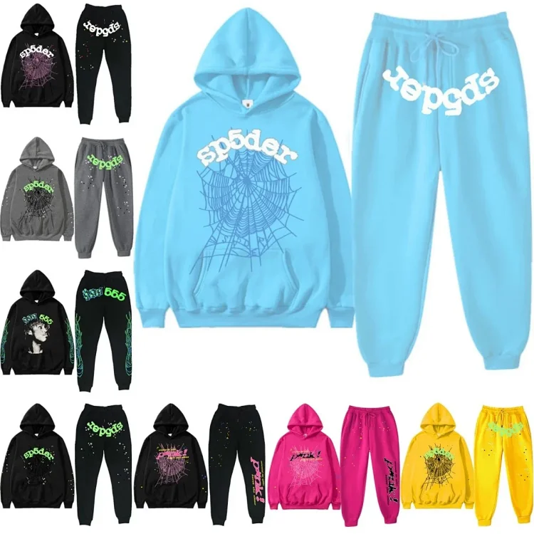 Sp5der Hoodie & Jogger Set