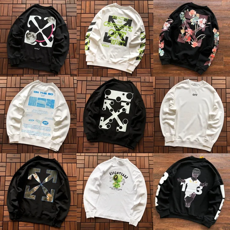 Off-White Arrow Print HoodiesS