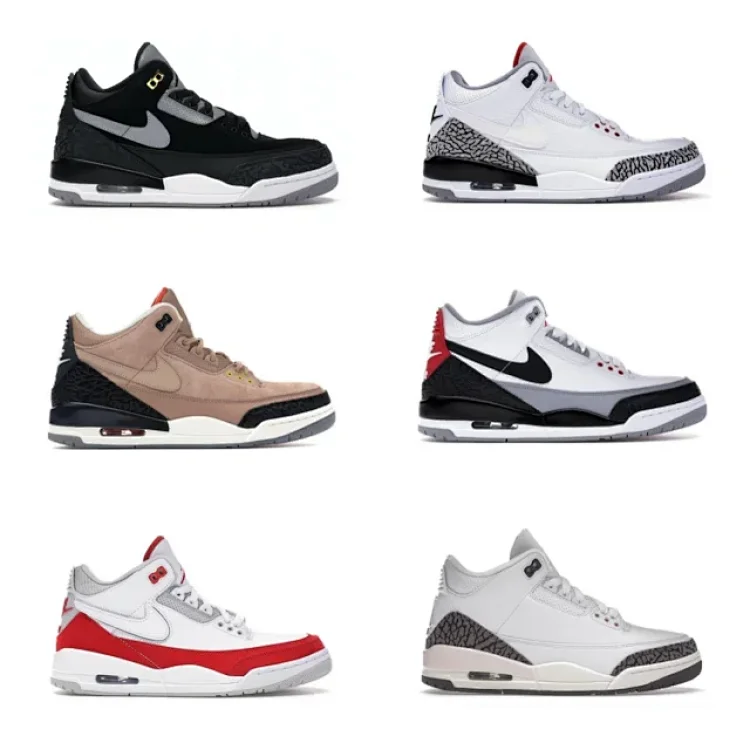 Nike Air Jordan 3 Sneakers [12 styles]