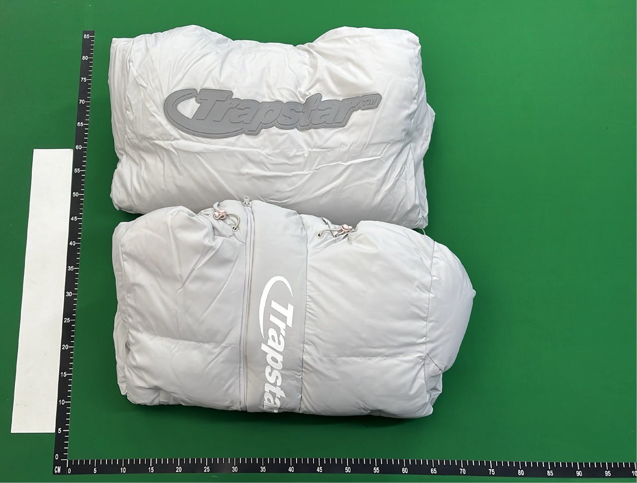 Moncler White Down Jacket with