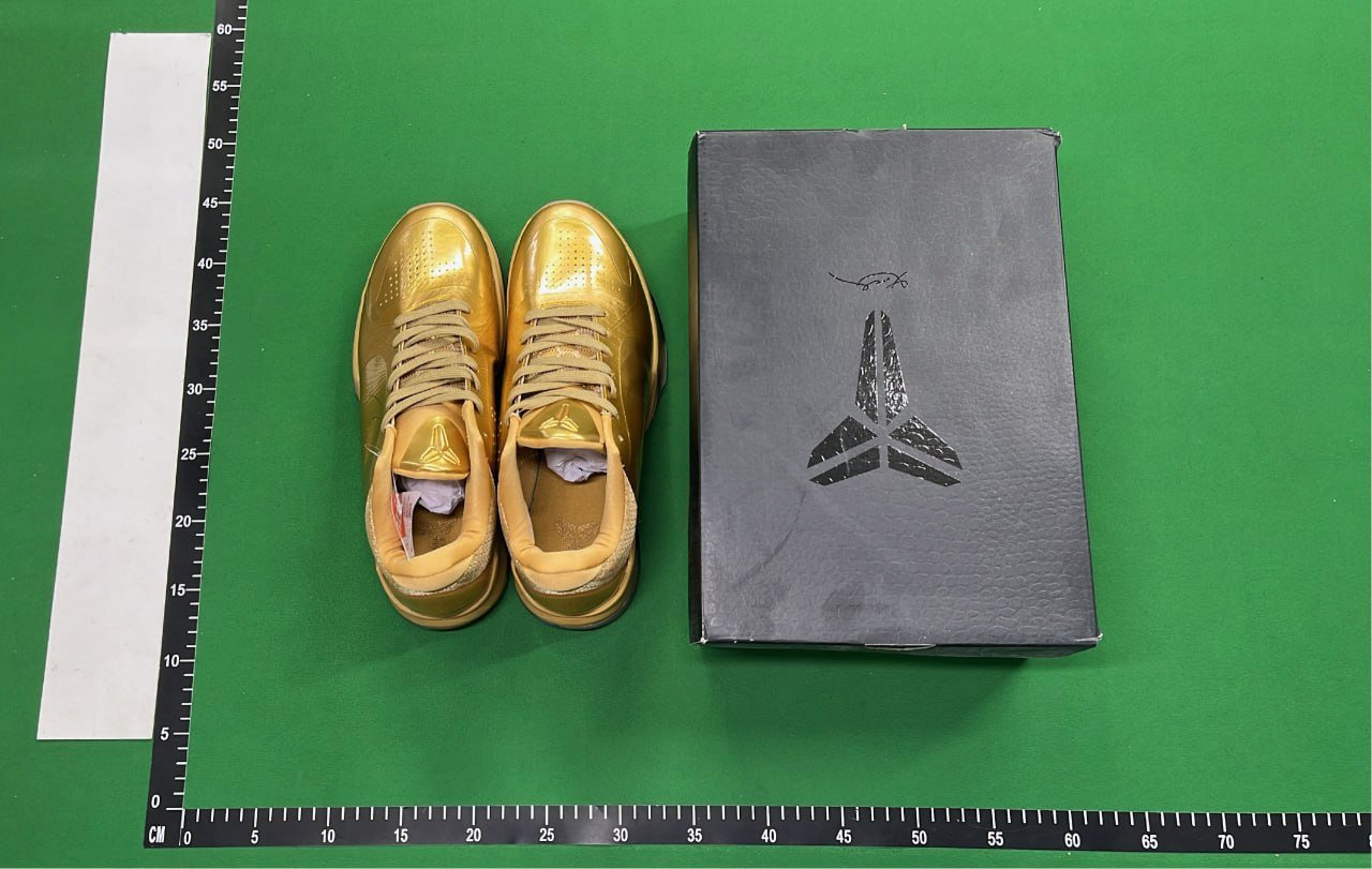 Nike Zoom KD V Golden Edition Basketball Shoes -4
