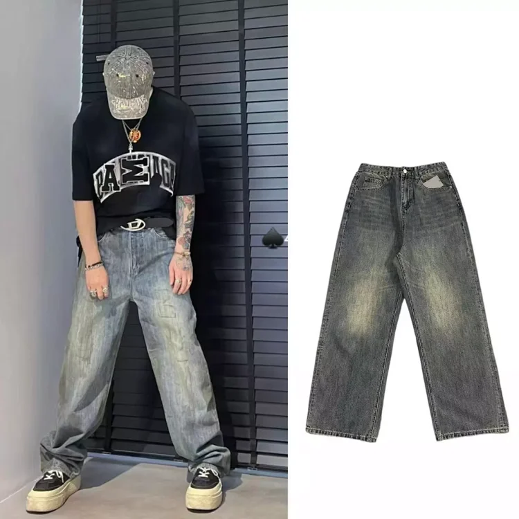 P.A.M. Vintage Washed Denim Pa