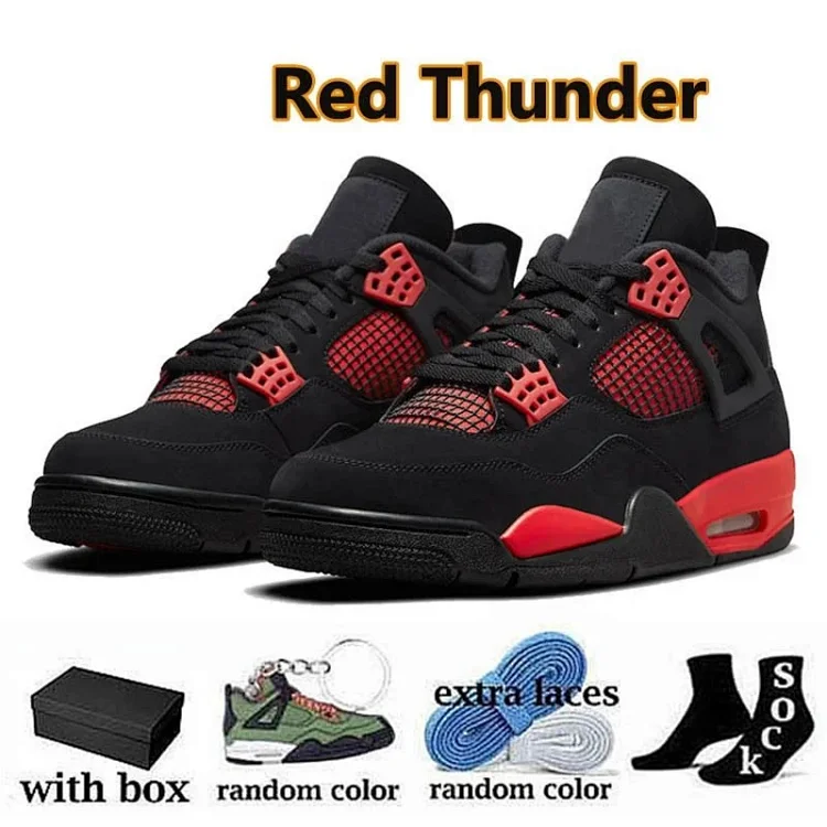  Air Jordan 4 Red Thunder Snea