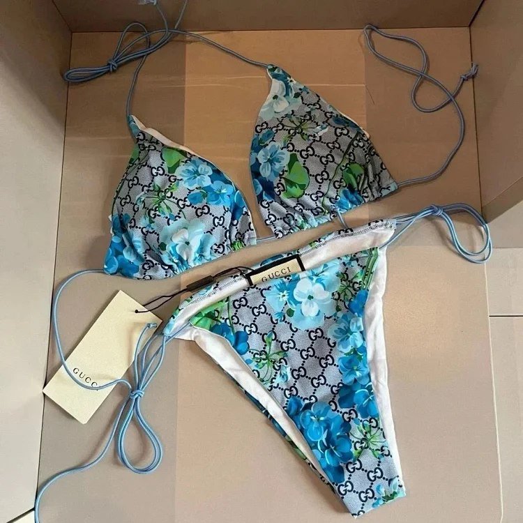 Gucci GG Supreme Floral Bikini Set [34 styles] -3