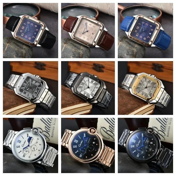 Cartier Santos and Pasha Watches [38 styles] -3