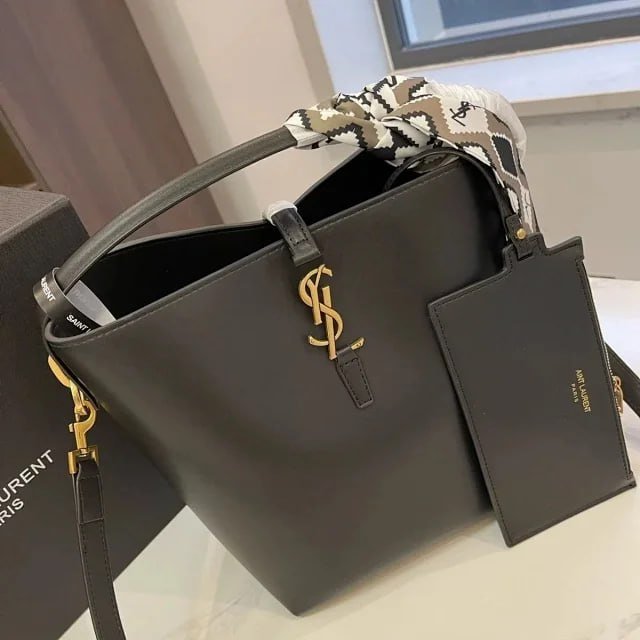 Saint Laurent YSL Monogram Tote Bag -2