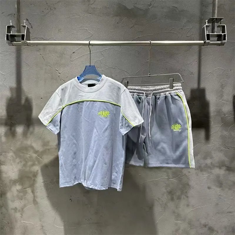 Syna World Colorblock T-ShirtShorts Set [12 styles] -4