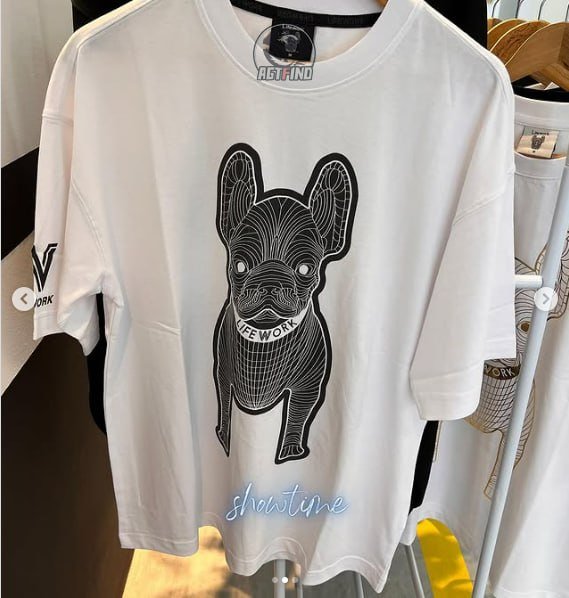 Gildan French Bulldog Line Art T-Shirt [38 styles] -3