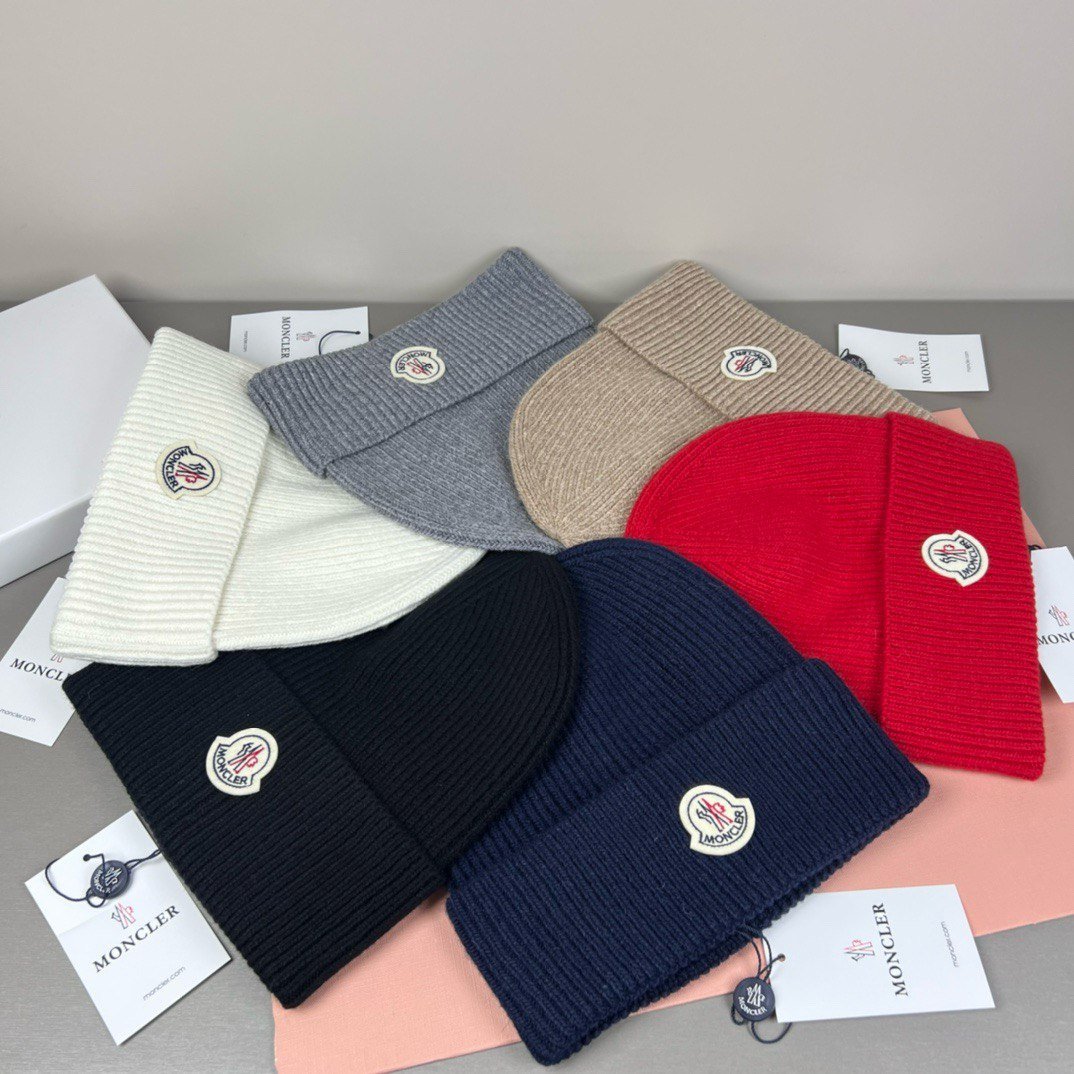  Moncler Ribbed Beanie [28 styles] -2