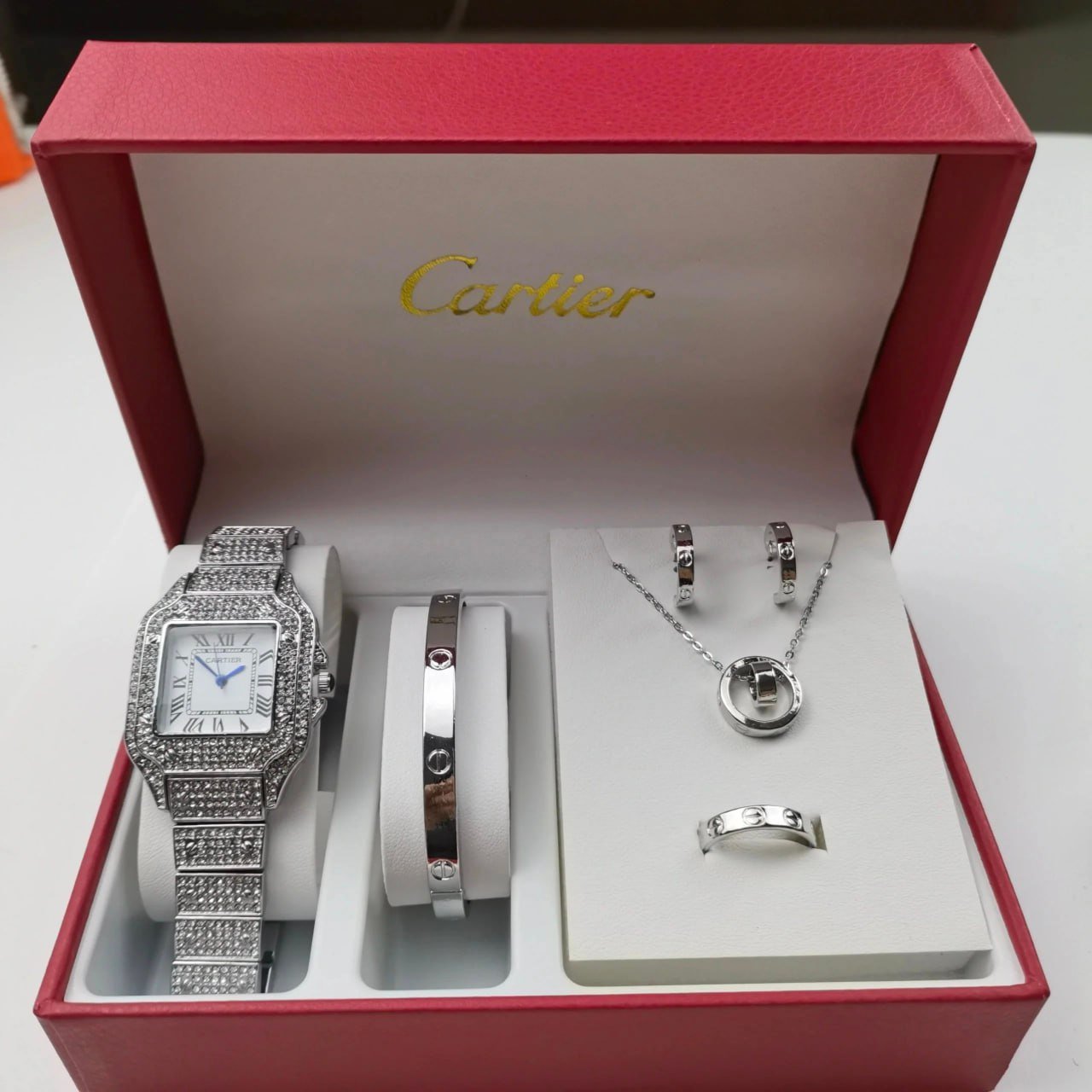 Cartier Santos de Cartier Watch & Jewelry Set [28 styles] -3