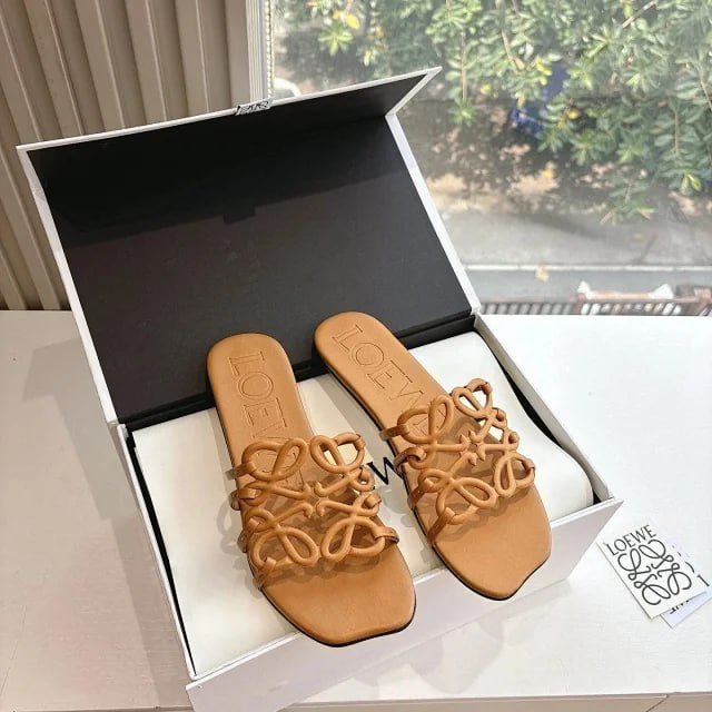  LOEWE Anagram Slide Sandals [3 styles] -3