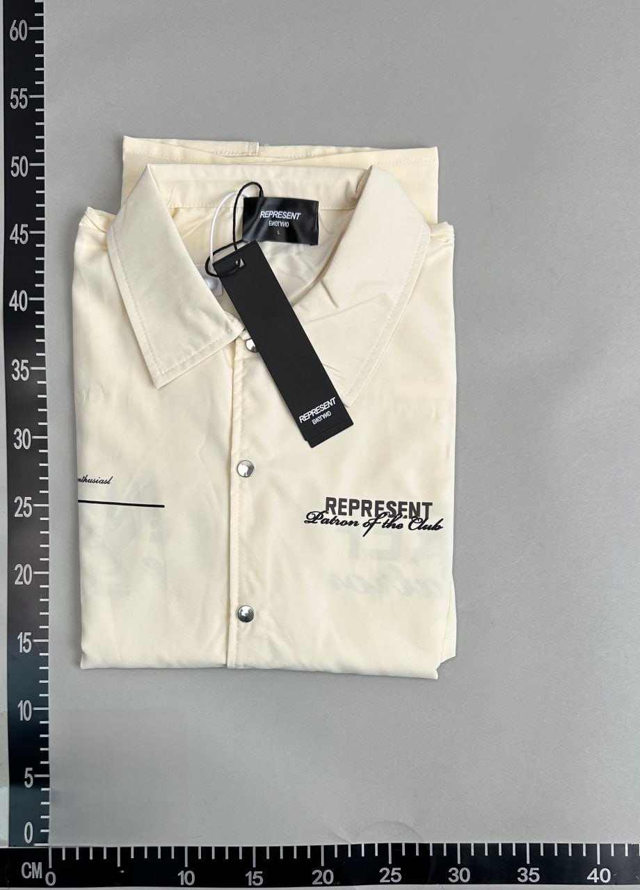 Represent Short Sleeve Button-Up Shirt [3 styles] -2