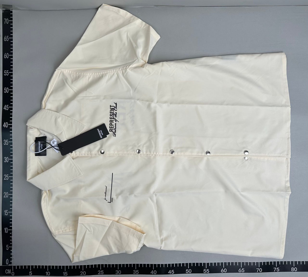 Represent Short Sleeve Button-Up Shirt [3 styles] -3